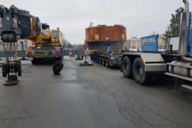 New 75-Ton Turbine Wheel for Hydro-Plant