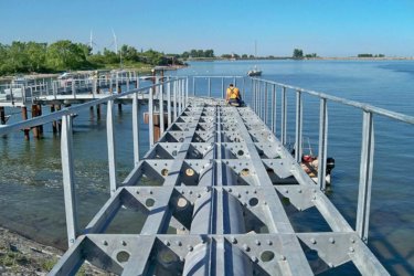 Pedestrian Bridge for Water Access