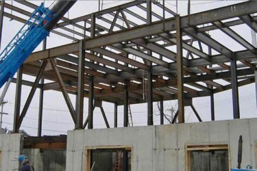 Steel Frame Building